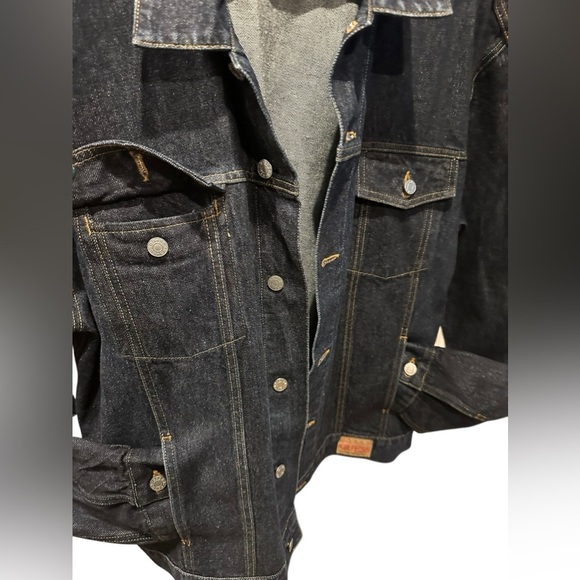 Guess denim jacket men's size 3XL - Picture 5 of 10